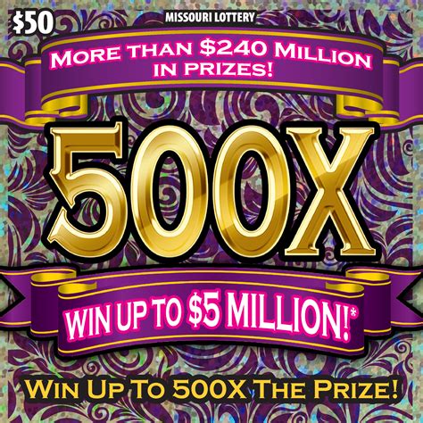 missouri lottery scratchers